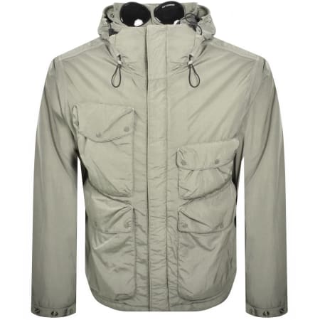CP Company Goggle Down Jacket Grey | Mainline Menswear